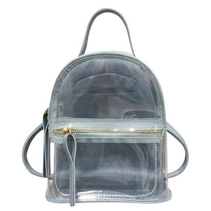 PVC Plastic Portable Backpack