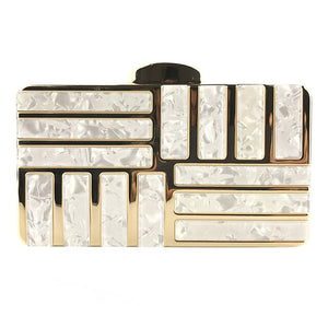 Luxury Acrylic Decoration Clutches Evening Bags
