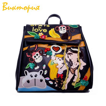 Load image into Gallery viewer, Cartoon shoulder bag